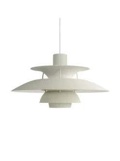 Louis Poulsen Spots|Pendler<PH 5 Pendant, Monochrome Pale Pewter af Poul Henningsen