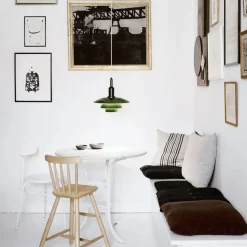 Louis Poulsen Spots|Pendler<PH 3½-3 Pendel, grøn af Poul Henningsen