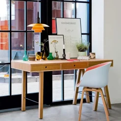 Louis Poulsen Pendler|Spots<PH 3½-3 Pendel, gul af Poul Henningsen