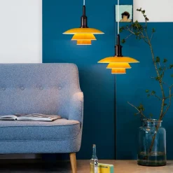 Louis Poulsen Pendler|Spots<PH 3½-3 Pendel, hvid af Poul Henningsen