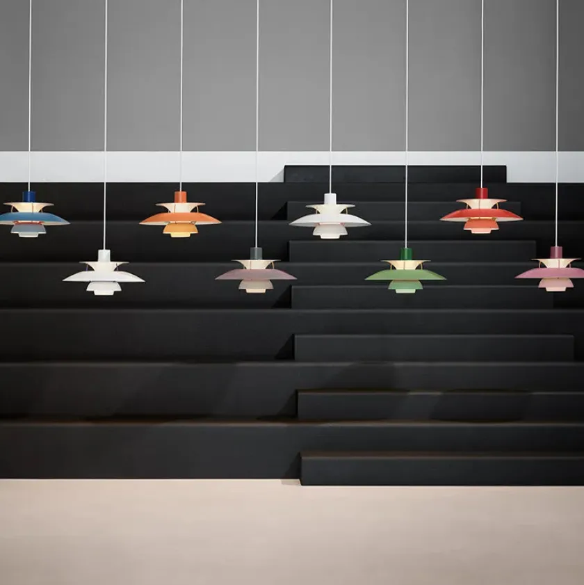 Louis Poulsen Pendler|Spots<PH 5 pendel messing fra