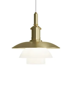 Louis Poulsen Pendler|Spots<PH 3/3 pendel, messing/opalt glas, limited edition 2022 af Poul Henningsen