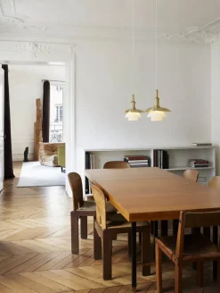 Louis Poulsen Pendler|Spots<PH 3/3 pendel, messing/opalt glas, limited edition 2022 af Poul Henningsen