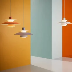 Louis Poulsen Spots|Pendler<PH 5 pendel, monokrom af Poul Henningsen