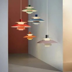 Louis Poulsen Spots|Pendler<PH 5 pendel, monokrom af Poul Henningsen