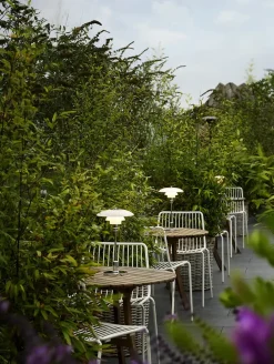 Louis Poulsen Portable Lamper|Skrivebordslamper<PH 2/1 Portable Bordlampe, krom fra