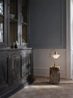 Louis Poulsen Spots<PH 2/2 Question Mark Pale Rose Bordlampe fra