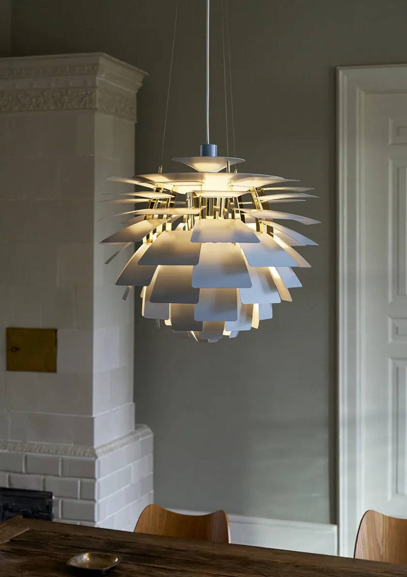 Louis Poulsen Pendler|Spots<PH Artichoke Dusty Blue/Brass fra