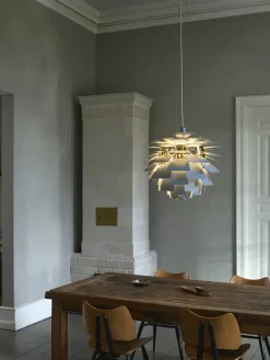 Louis Poulsen Pendler|Spots<PH Artichoke Dusty Blue/Brass fra