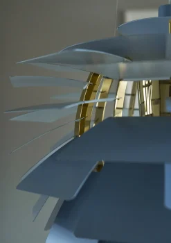 Louis Poulsen Pendler|Spots<PH Artichoke Dusty Blue/Brass fra