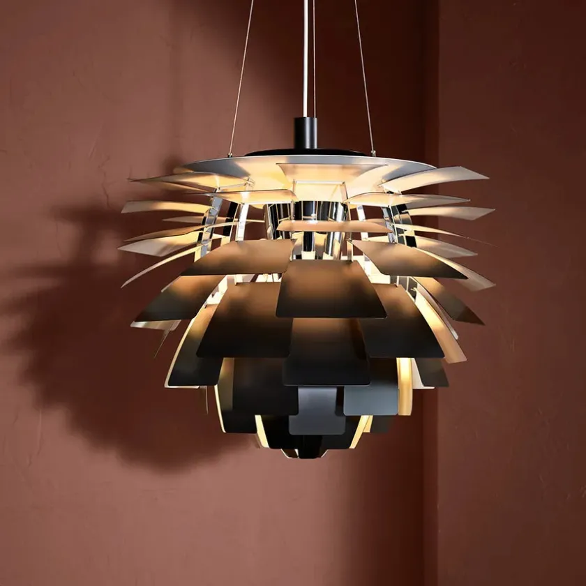 Louis Poulsen Pendler|Spots<PH Artichoke Dusty Blue/Brass fra