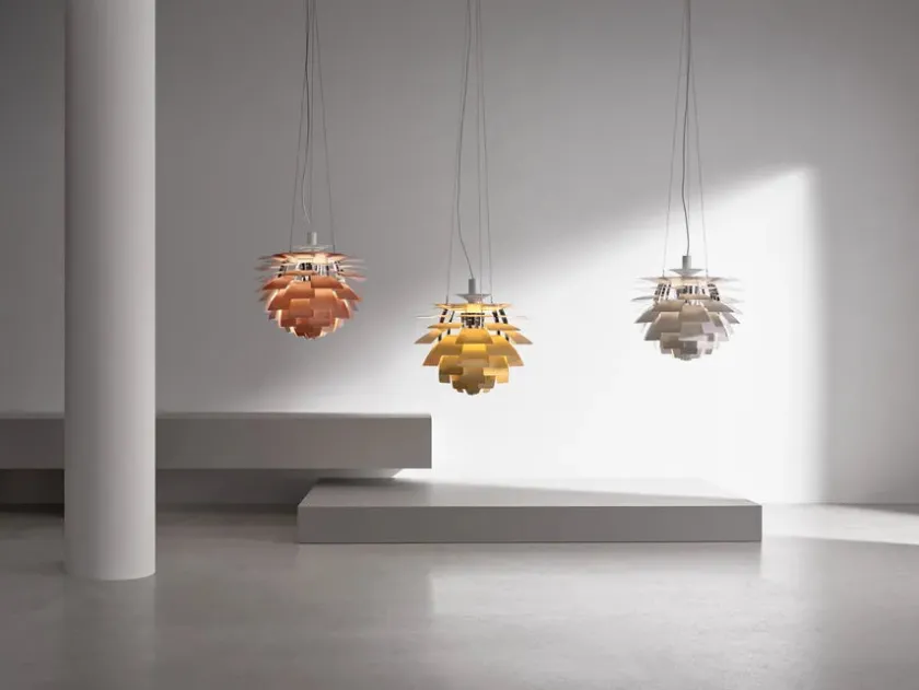 Louis Poulsen Pendler|Spots<PH Artichoke i Messing fra