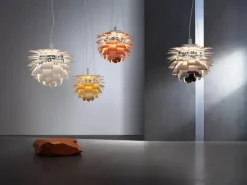 Louis Poulsen Pendler|Spots<PH Artichoke i Messing fra