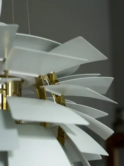 Louis Poulsen Pendler|Spots<PH Artichoke i Rustfrit Stål, børstet fra