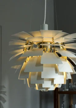 Louis Poulsen Pendler|Spots<PH Artichoke i Rustfrit Stål, børstet fra