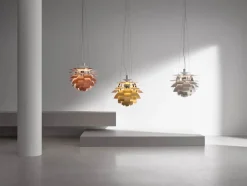 Louis Poulsen Pendler|Spots<PH Artichoke i Sandblæst Glas fra