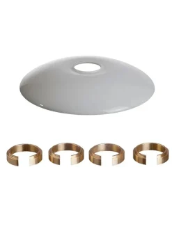 Louis Poulsen Louis Poulsen Lampeskærme|Reservedele Til Lamper<PH Bombardementskrone glas overskærm med 4 balanceringe fra