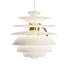 Louis Poulsen Spots|Pendler<PH Snowball, soft white/brass af Poul Henningsen
