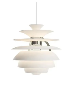 Louis Poulsen Spots|Pendler<PH Snowball, soft white/chrome af Poul Henningsen