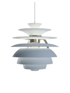Louis Poulsen Spots|Pendler<PH Snowball, soft white/chrome af Poul Henningsen