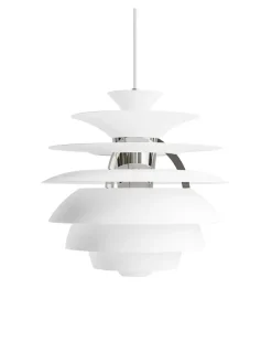 Louis Poulsen Spots|Pendler<PH Snowball, soft white/chrome af Poul Henningsen