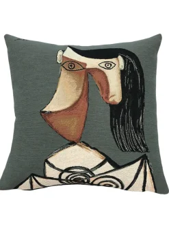 Poulin Design Gaver Til Ham|Puder Og Plaider<Picasso Tête de Femme pude fra