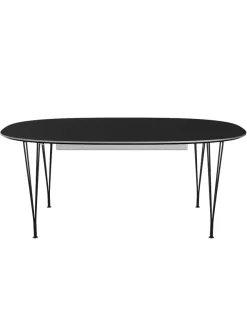 Fritz Hansen Spiseborde<Piet Hein B619 Superellipse udtræksbord, 180/300 x 120 cm fra