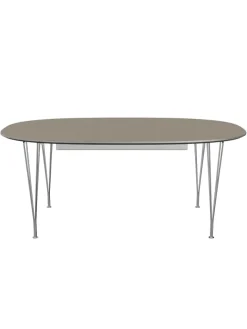 Fritz Hansen Spiseborde<Piet Hein B619 Superellipse udtræksbord, 180/300 x 120 cm fra