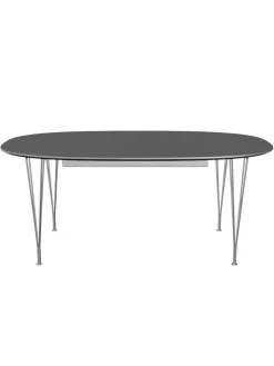Fritz Hansen Spiseborde<Piet Hein B619 Superellipse udtræksbord, 180/300 x 120 cm fra