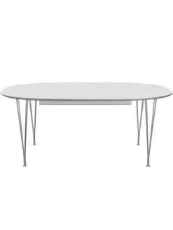 Fritz Hansen Spiseborde<Piet Hein B619 Superellipse udtræksbord, 180/300 x 120 cm fra
