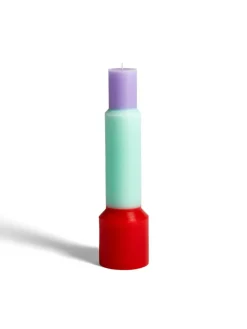 HAY Stearinlys<Pillar lys, M blue fra