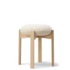 Fredericia Furniture Skamler<Pioneer Stool, lacquered oak/zero 0001 fra