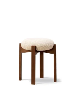 Fredericia Furniture Skamler<Pioneer Stool, smoked oak/zero 0001 fra