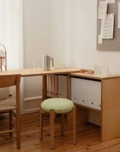 Fredericia Furniture Skamler<Pioneer Stool, smoked oak/zero 0001 fra