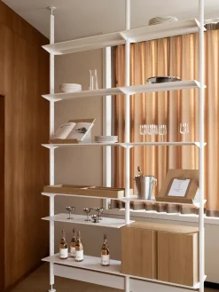 String Furniture Reolsystemer<Pira G2 Floor-to-Ceiling Shelving Bundle A fra String