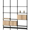 String Furniture Reolsystemer<Pira G2 Floor-to-Ceiling Shelving Bundle C fra String