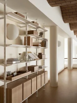 String Furniture Reolsystemer<Pira G2 Floor-to-Wall Shelving Bundle B fra String