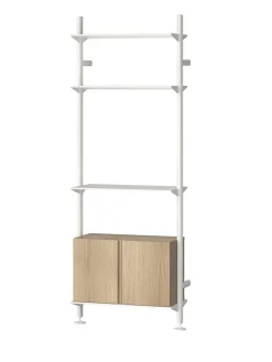 String Furniture Reolsystemer<Pira G2 Floor-to-Wall Shelving Bundle B fra String