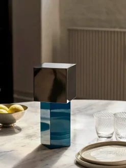 &Tradition Gaver Til Ham|Portable Lamper<Pivot Portable Lamp, blue silver fra