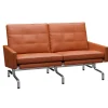 Fritz Hansen Sofaer<PK31/2 2 pers. Sofa af Poul Kjærholm