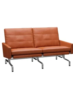 Fritz Hansen Sofaer<PK31/2 2 pers. Sofa af Poul Kjærholm