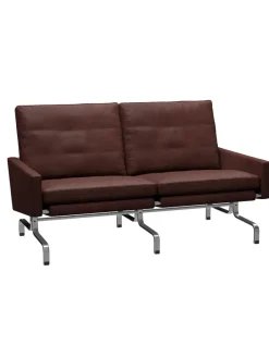 Fritz Hansen Sofaer<PK31/2 2 pers. Sofa af Poul Kjærholm
