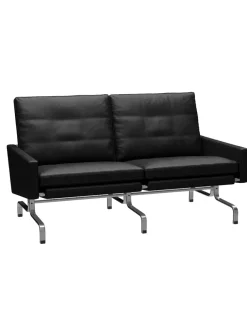 Fritz Hansen Sofaer<PK31/2 2 pers. Sofa af Poul Kjærholm
