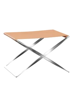 Fritz Hansen Skamler<PK91 Foldestol af Poul Kjærholm