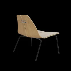 Fritz Hansen Lænestole<PK23 forsidepolstret, Black af Poul Kjærholm