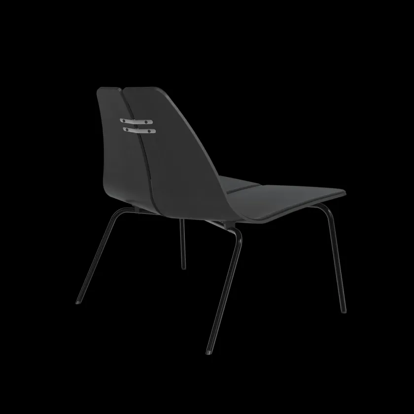 Fritz Hansen Lænestole<PK23 forsidepolstret, Oak af Poul Kjærholm