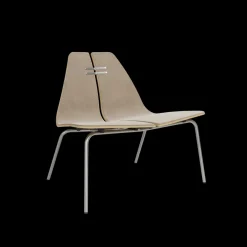 Fritz Hansen Lænestole<PK23 forsidepolstret, Oak af Poul Kjærholm