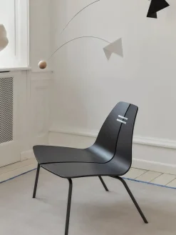 Fritz Hansen Loungestole|Lænestole<PK23 Lounge Chair, oak/steel af Poul Kjærholm