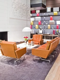 Fritz Hansen Loungestole|Lænestole<PK31 Loungestol af Poul Kjærholm