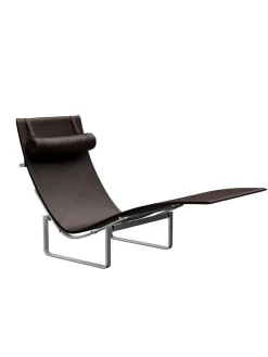 Fritz Hansen Loungestole|Lænestole<PK24 Loungestol af Poul Kjærholm